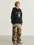 Men's Plaid Camouflage Loose Cargo Pants