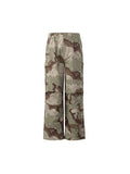 Men's Plaid Camouflage Loose Cargo Pants