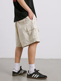 Men's Large Pocket Loose Casual Workwear Shorts