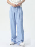 Men's Loose Striped Casual Wide Leg Pants