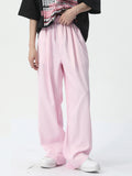 Men's Loose Striped Casual Wide Leg Pants