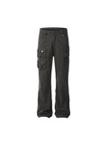 Pantalon cargo ample décontracté multi-poches pour hommes