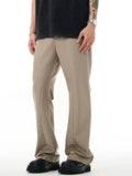 Men's Casual Drape Straight Leg Pants