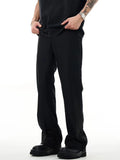 Men's Casual Drape Straight Leg Pants