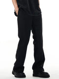 Men's Casual Drape Straight Leg Pants