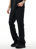 Men's Casual Drape Straight Leg Pants