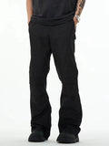 Men's Knee Pleated Casual Cargo Pants