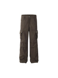 Men's Zippered Pocket Loose Cargo Pants