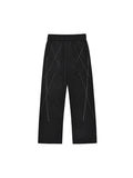 Men's Contrast Color Loose Sport Cargo Pants