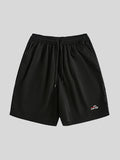 Men's Plain Loose Straight Shorts