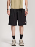 Men's Plain Loose Straight Shorts