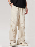 Men's Casual Loose Straight Cargo Pants