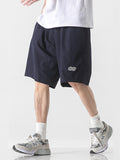 Men's Plain Casual Straight Shorts