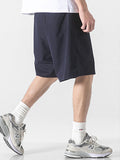 Men's Plain Casual Straight Shorts