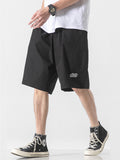 Men's Plain Casual Straight Shorts