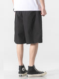 Men's Plain Casual Straight Shorts