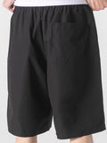 Men's Plain Casual Straight Shorts