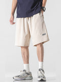 Men's Plain Casual Straight Shorts