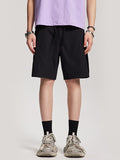 Men's plain casual loose wide Leg Shorts