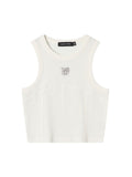 Plain Crewneck Short Tank Top