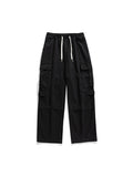 Men's Plain Multi Pocket Loose Cargo Pants