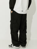 Men's Plain Multi Pocket Loose Cargo Pants