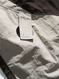 Men's Contrast Color Patchwork Workwear Shorts