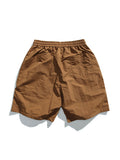 Men's Plain Multi Pocket Loose Casual Shorts