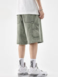 Men's Retro Loose Casual Denim Shorts