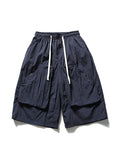 Men's Retro Big Pocket Loose Shorts