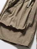 Men's Retro Big Pocket Loose Shorts