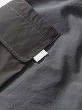 Men's Plain Large Pocket Casual Workwear Shorts