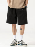 Men's Plain Sports Casual Shorts