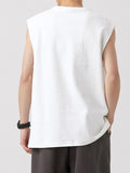 Men's Letter Print Sportswear Vest