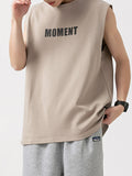 Men's Letter Print Sportswear Vest