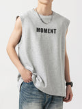 Men's Letter Print Sportswear Vest