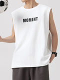 Men's Letter Print Sportswear Vest