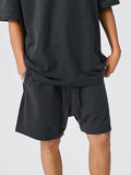 Men's Plain Loose Casual Shorts