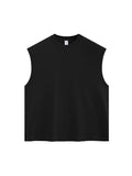 Men's Plain Loose Casual Sports Vest