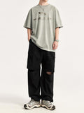 Men's Zippered Removable Loose Cargo Pants