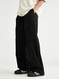 Men's Zippered Removable Loose Cargo Pants