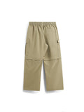 Men's Zippered Removable Loose Cargo Pants