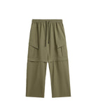 Men's Zippered Removable Loose Cargo Pants