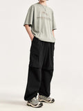 Men's Zippered Removable Loose Cargo Pants