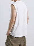 Men's Plain Cotton Loose Casual Vest