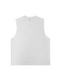 Men's Plain Cotton Loose Casual Vest