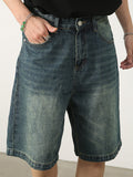 Men's Loose Casual Denim Shorts