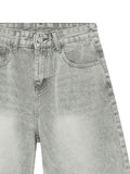 Lockere, lässige Jeansshorts für Herren