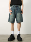 Men's Loose Casual Denim Shorts