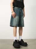 Men's Loose Casual Denim Shorts